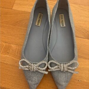 Steve Madden Denim Women's Flats with Bow